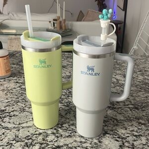 Two 40 oz Stanley cups